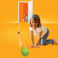 6 Lat+|Aktywizujące | Fat Brain Toys Nadmuchiwany Mega Tor do Dmuchawy Air Toobz
