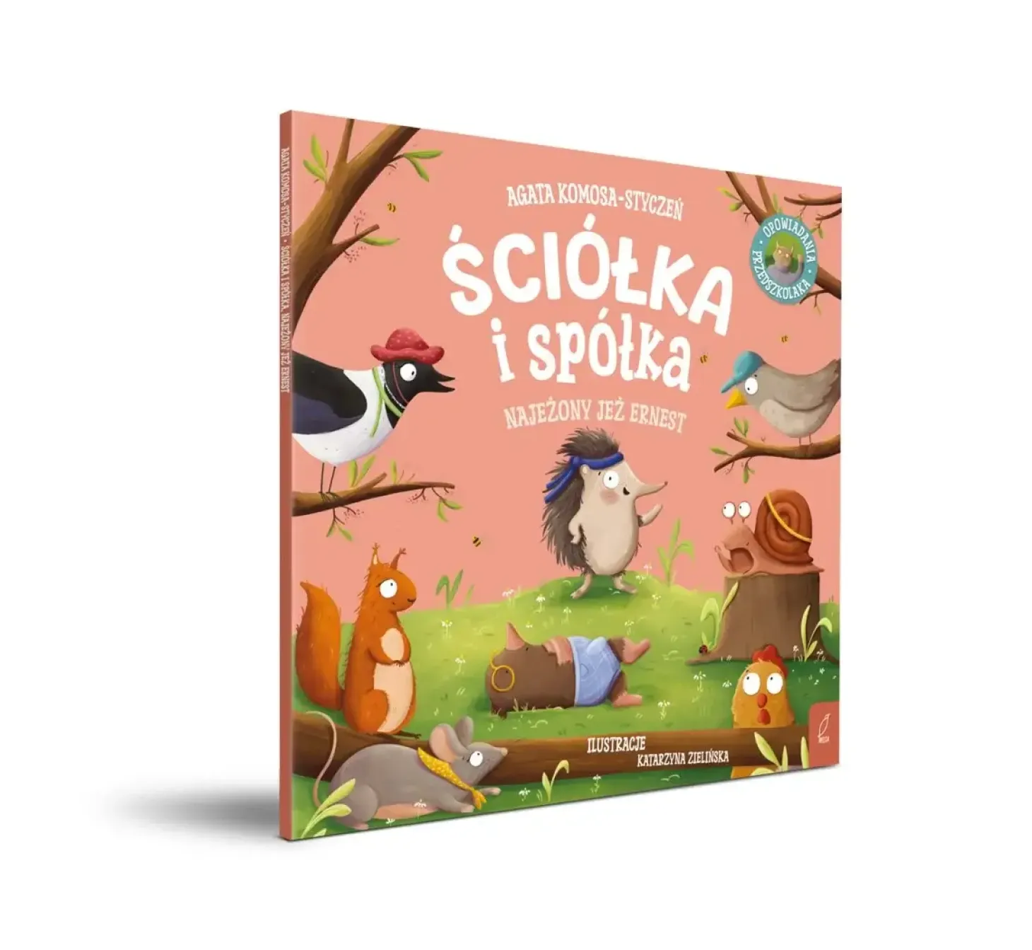 Najeżony jeż Ernest. Ściółka i spółka