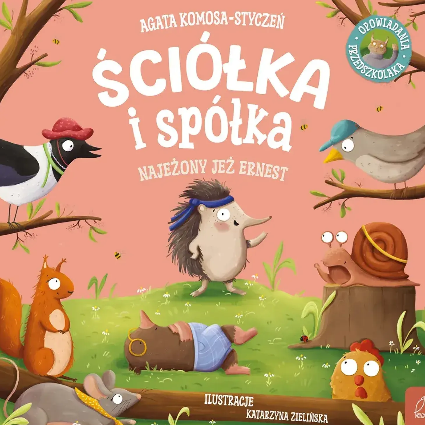 Najeżony jeż Ernest. Ściółka i spółka
