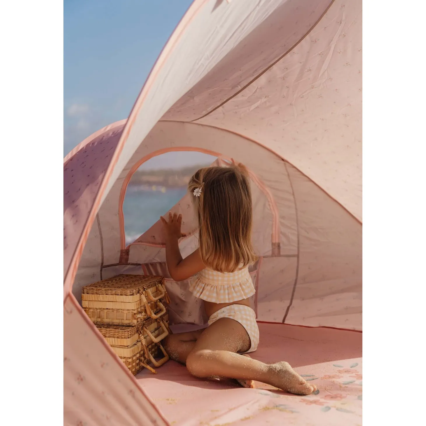 Namiot plażowy Pink Ocean Dreams UV40