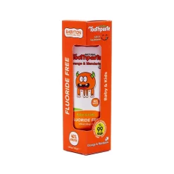 Naturalne Kosmetyki|Pielęgnacja Zębów | Babyton Naturalna pasta do zębów dla dzieci bez fluoru, 50g - słodkie cytrusy
