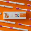 Naturalne Kosmetyki|Pielęgnacja Zębów | WOOM Naturalna pasta do zębów dla dzieci w wieku 3-8 lat o smaku brzoskwiniowym, 50 ml
