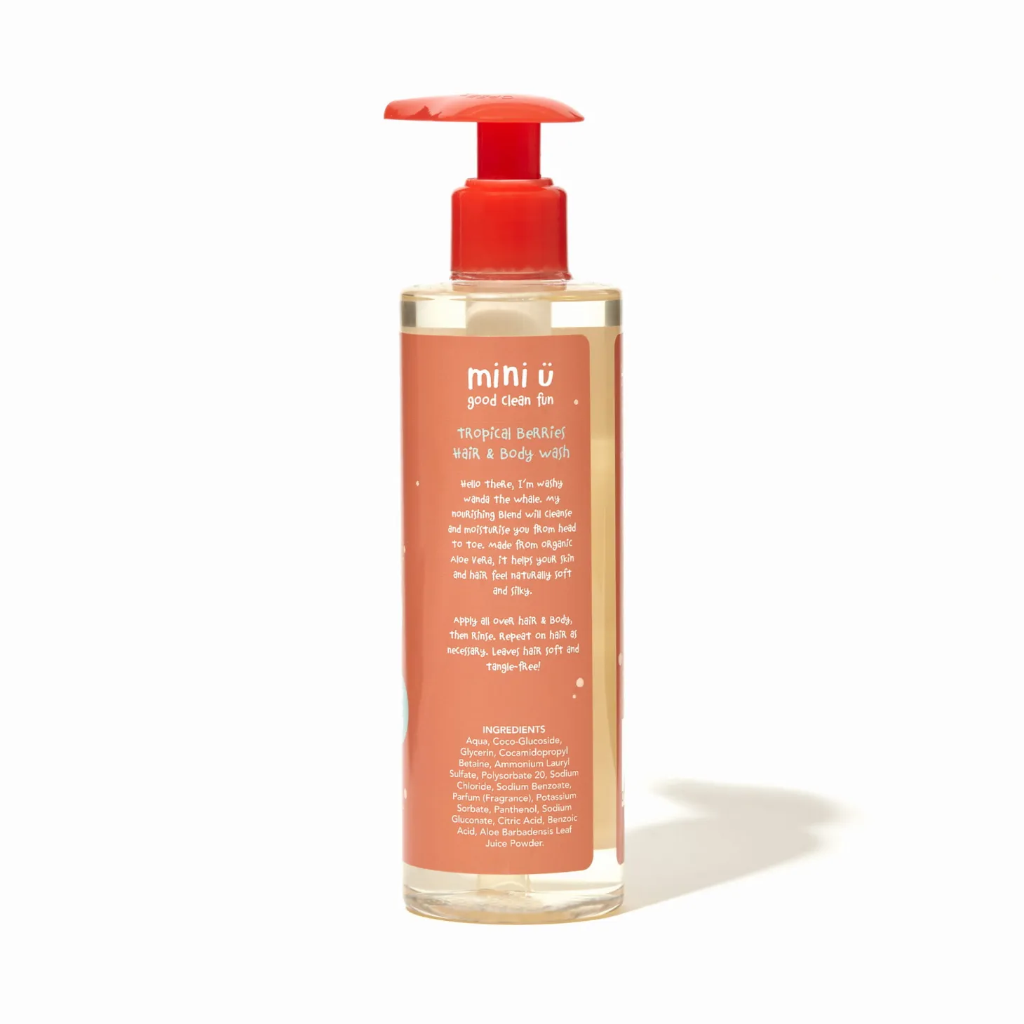 Naturalny żel do mycia ciała i włosów dla dzieci i niemowląt, 250 ml
