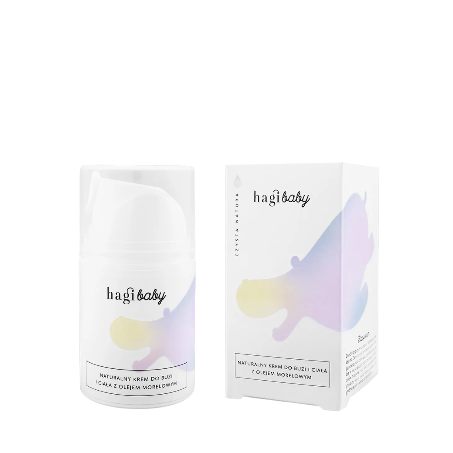 Naturalny krem do buzi i ciała z olejem morelowym, 50 ml