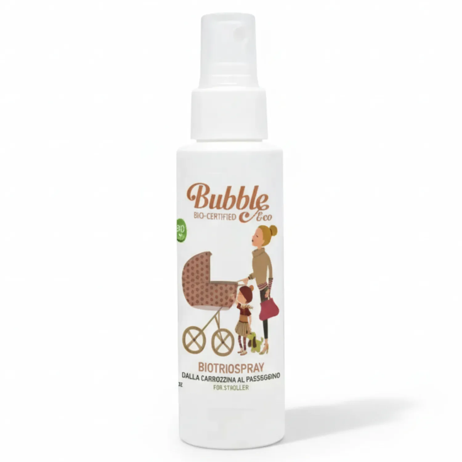 Naturalne Kosmetyki|Naturalne Kosmetyki | Bubble&CO Naturalny spray BIOTRIO na wózek, fotelik i ubrania 100 ml, 0m+