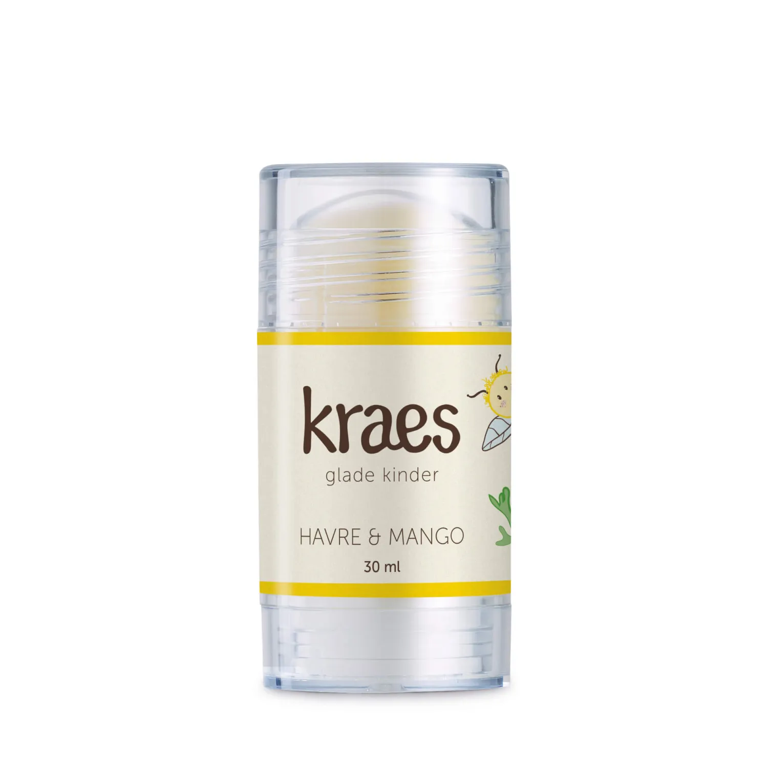 Naturalne Kosmetyki Dla Mam|Naturalne Kosmetyki | Kraes Naturalny sztyft ochronny do twarzy i ust Owies & Mango, 30ml