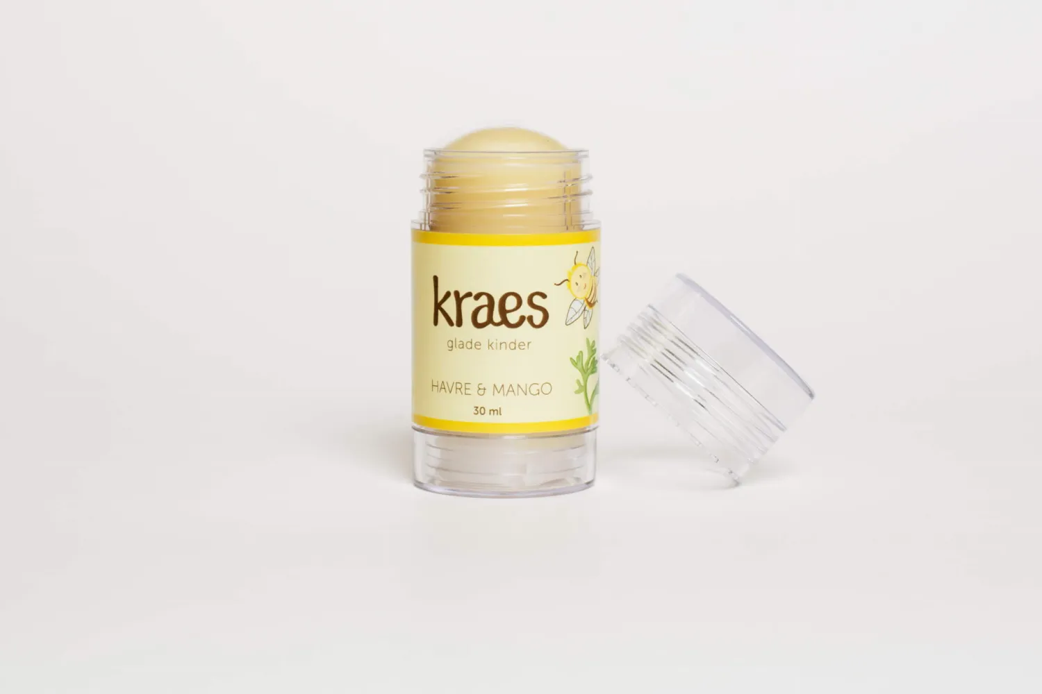 Naturalne Kosmetyki Dla Mam|Naturalne Kosmetyki | Kraes Naturalny sztyft ochronny do twarzy i ust Owies & Mango, 30ml