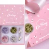Naturalne Kosmetyki | Oh Flossy Naturalny zestaw do makijażu Ballet Sparkle, cień do powiek, róż, brokat bio i akcesoria