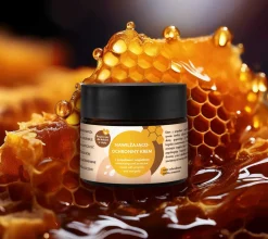 Naturalne Kosmetyki Dla Mam | Lullalove Nawilżająco-ochronny krem do twarzy z propolisem i nagietkiem, 50 ml