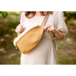 Torby I Plecaki Do Wózka|Torby I Plecaki Do Wózka | Childhome Nerka Banana Bag Suede-Look
