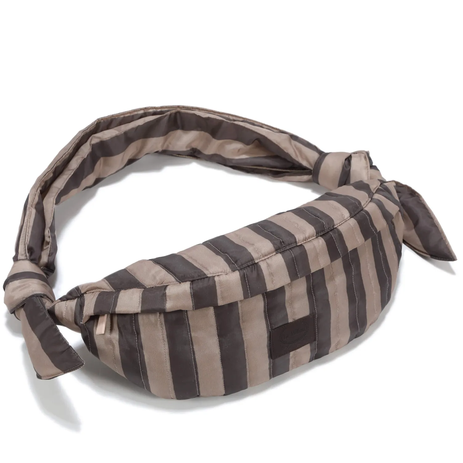 Torby I Plecaki Do Wózka|Torby I Plecaki Do Wózka | La Millou Nerka Ortalion HYGGE - STRIPES BROWN