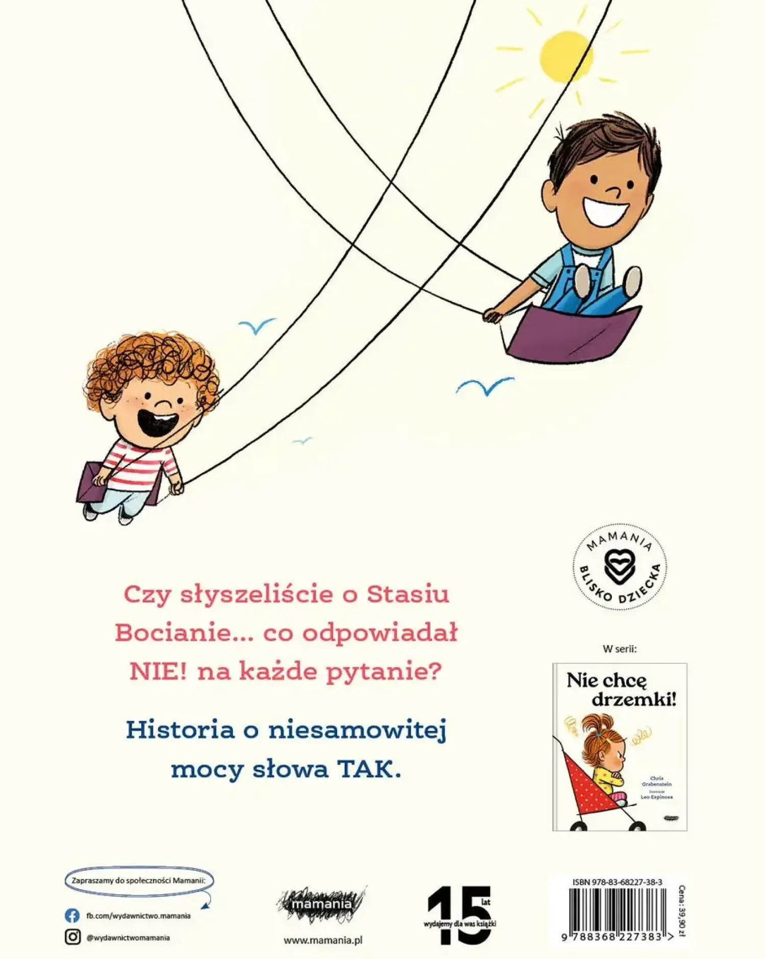 Oswajanie Emocji|2-5 Lat | Wydawnictwo Mamania Nie, bo nie