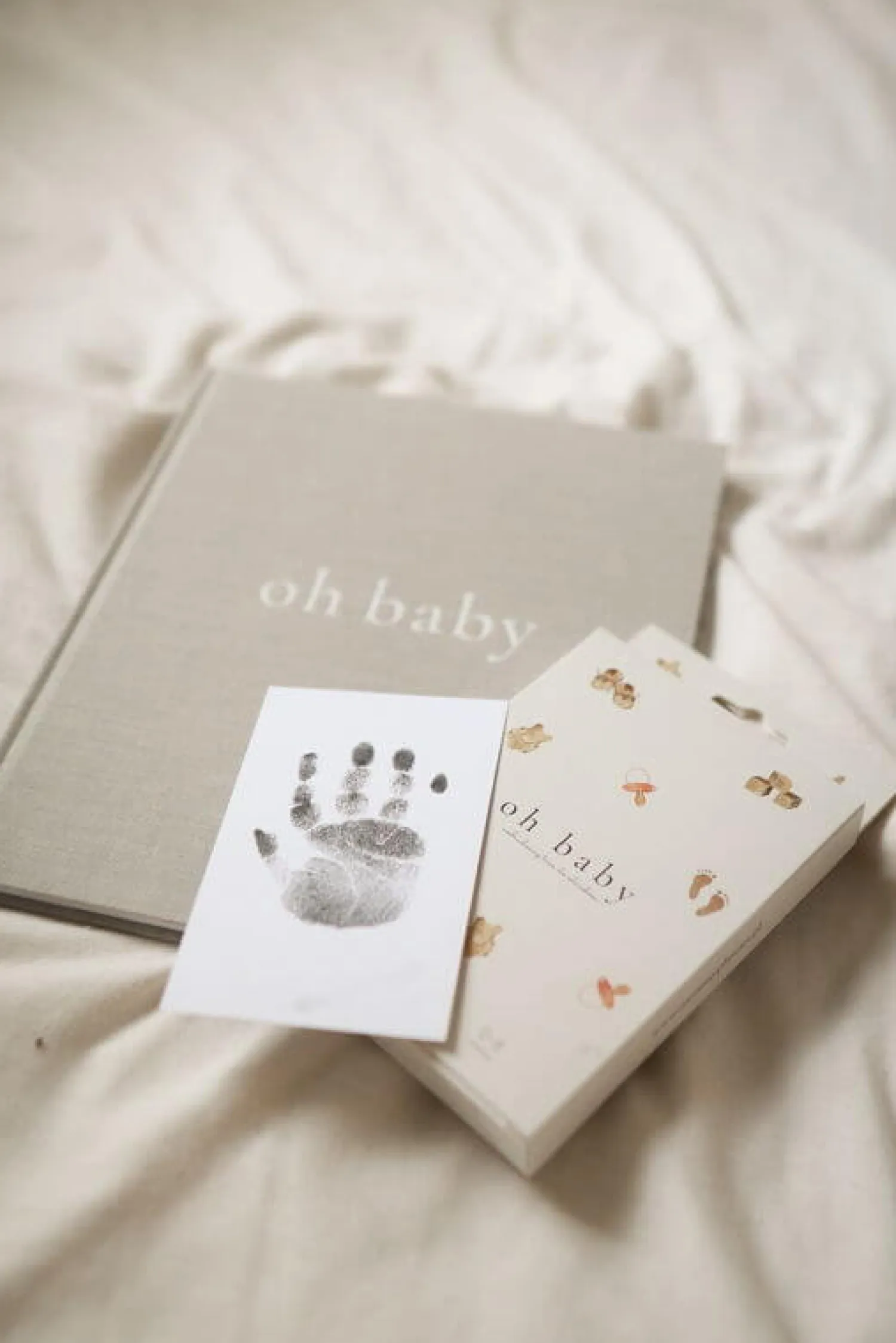 Albumy I Karty Do Zdjęć|Albumy I Karty Do Zdjęć | Mommy Planner Niebrudzący tusz do odcisków – oh baby