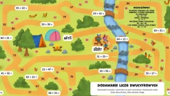 Niesamowite labirynty matematyczne. Dodawanie i odejmowanie