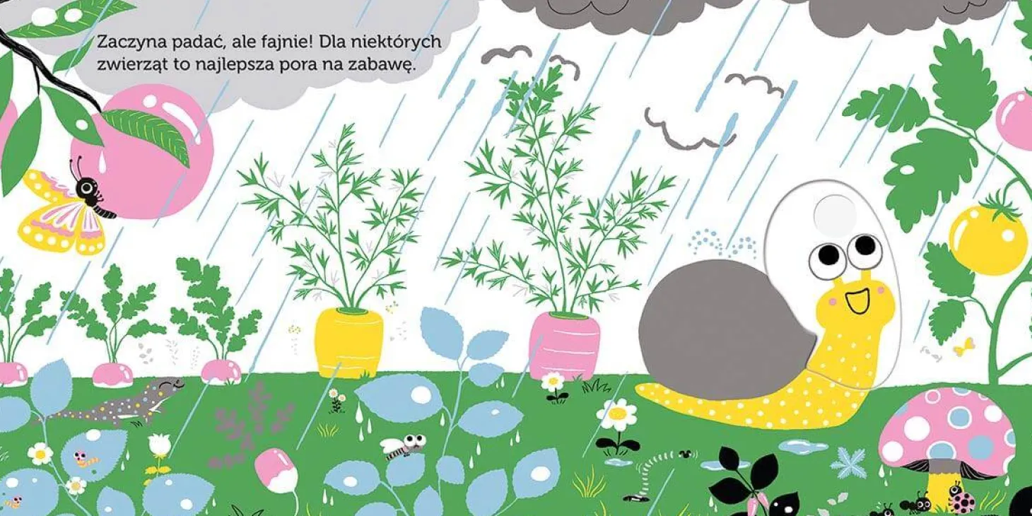Niesamowity spacer. Deszcz. Akademia mądrego dziecka