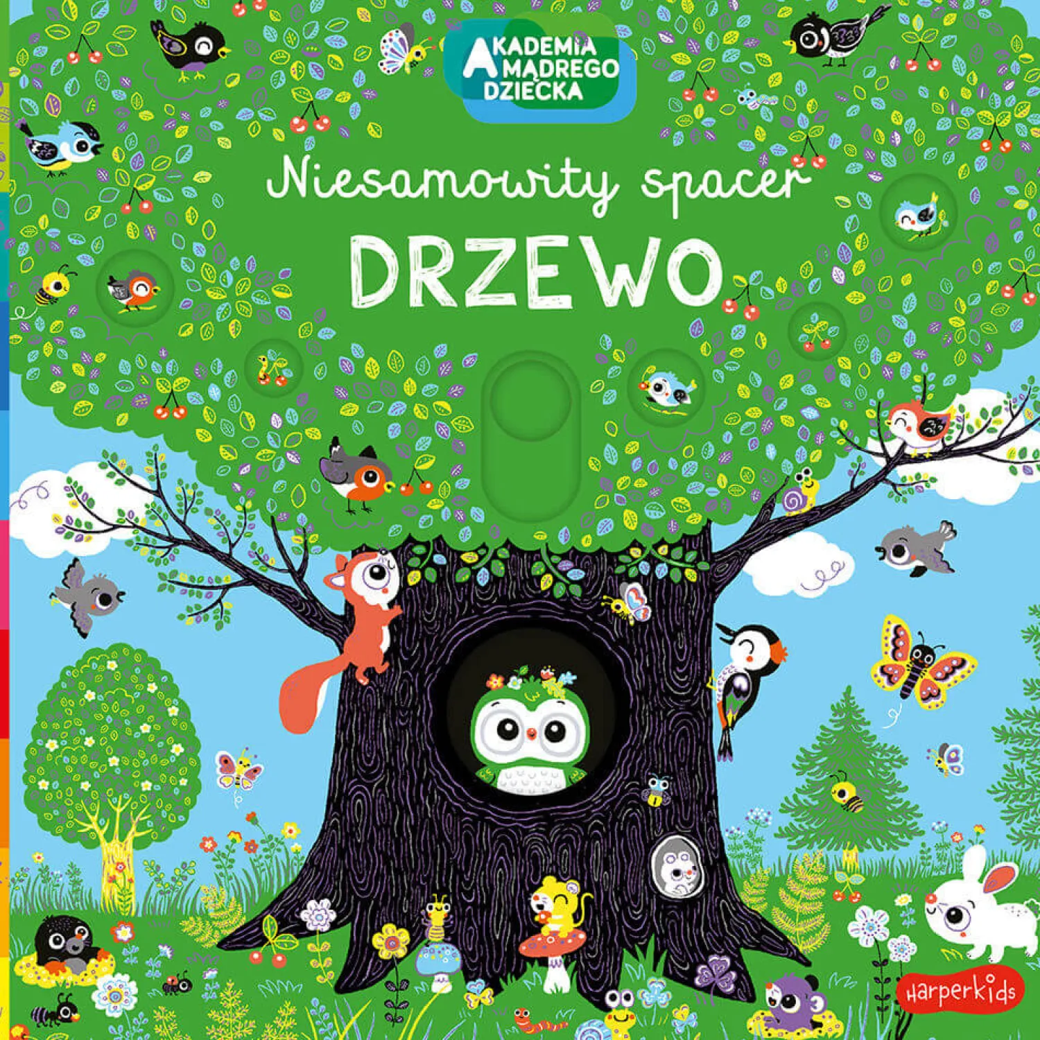 0-2 Lat | HarperCollins Niesamowity spacer. Drzewo. Akademia mądrego dziecka