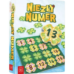 8 Lat+|Gry Planszowe | Wydawnictwo Nasza Księgarnia Niezły numer - gra planszowa