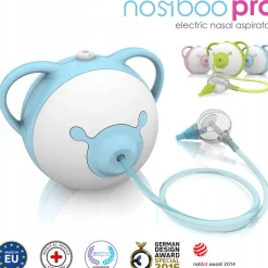 Nosiboo Pro: medyczny aspirator elektryczny dla dzieci - blue