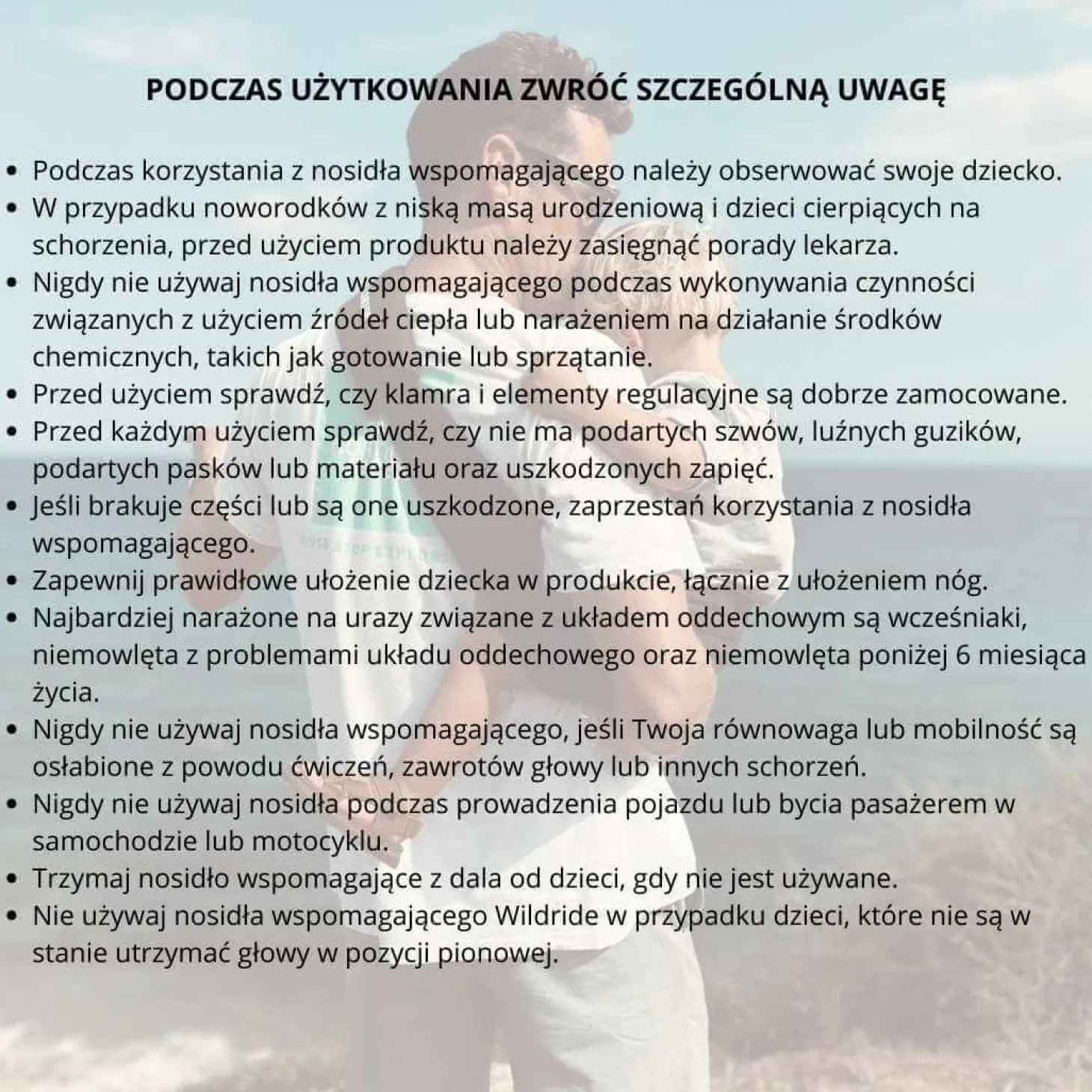 Nosidło wspomagające Coffee