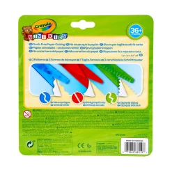 Nożyczki dla dzieci bezpieczne wzorki Mini Kids, 3szt. 3+