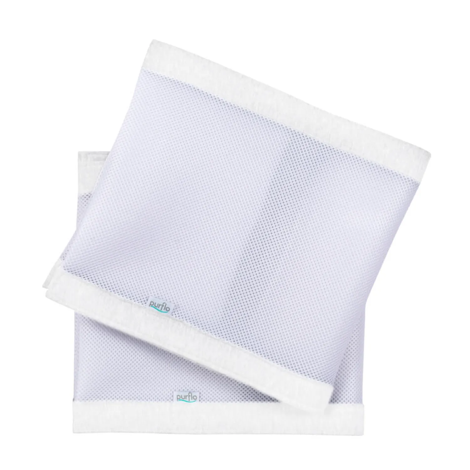 Bezpieczeństwo W Domu | Purflo Oddychający ochraniacz do łóżeczka Pur Air - Soft White