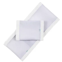 Bezpieczeństwo W Domu | Purflo Oddychający ochraniacz do łóżeczka Pur Air - Soft White