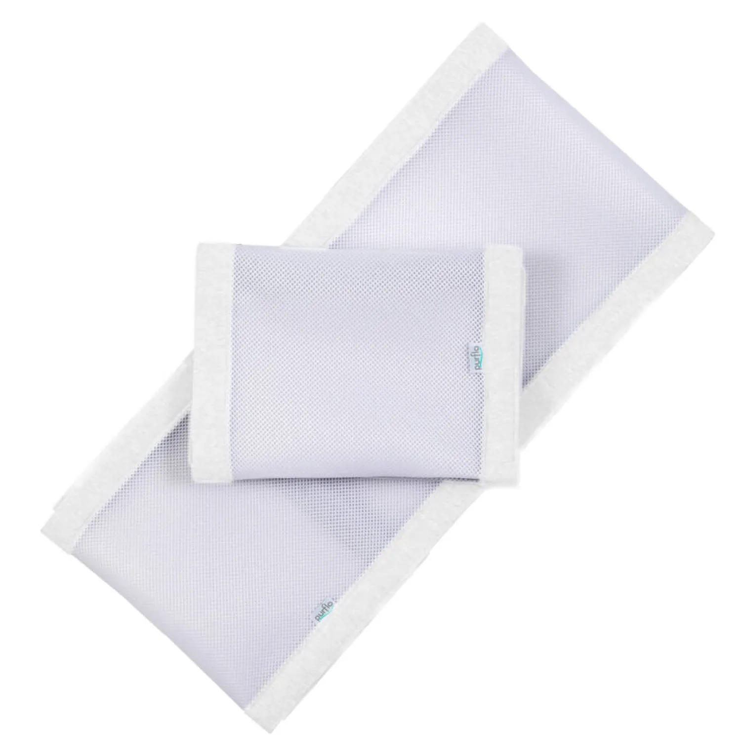 Bezpieczeństwo W Domu | Purflo Oddychający ochraniacz do łóżeczka Pur Air - Soft White