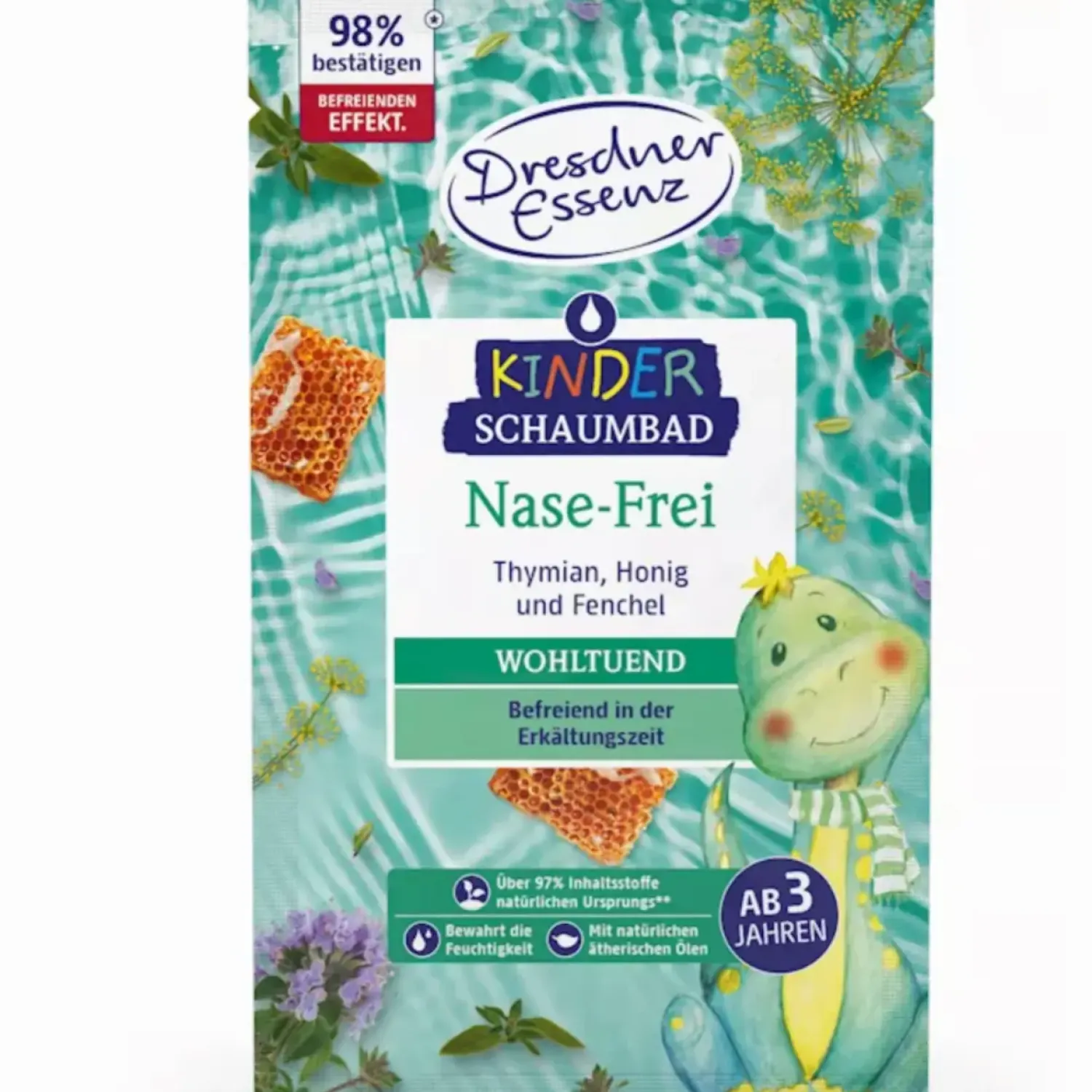 Naturalne Kosmetyki Dla Mam|Naturalne Kosmetyki | Dresdner ESSENZ ODDYCHAJ SWOBODNIE płyn do kąpieli dla dzieci, 40ml