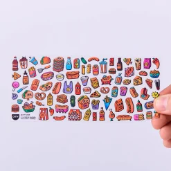 Idealne W Podróży|8 Lat+ | OMY Odlotowe winylowe naklejki - BOUTIQUE HOT DOG