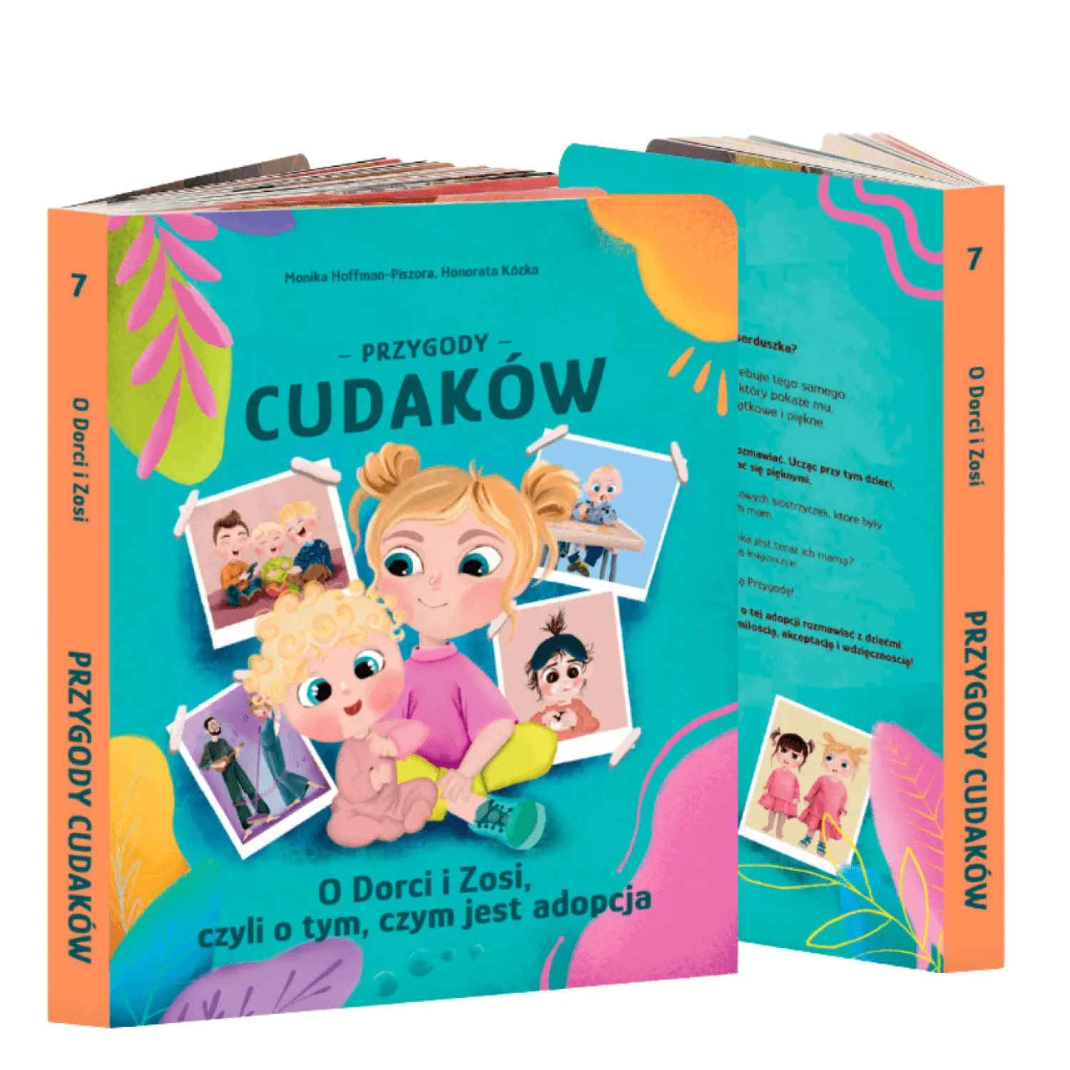 5-8 Lat|Oswajanie Emocji | Wydawnictwo APPSTAR „O Dorci i Zosi, czyli o tym, czym jest adopcja”, Przygody Cudaków - tom VII