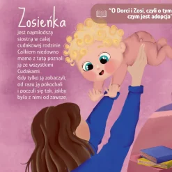 5-8 Lat|Oswajanie Emocji | Wydawnictwo APPSTAR „O Dorci i Zosi, czyli o tym, czym jest adopcja”, Przygody Cudaków - tom VII