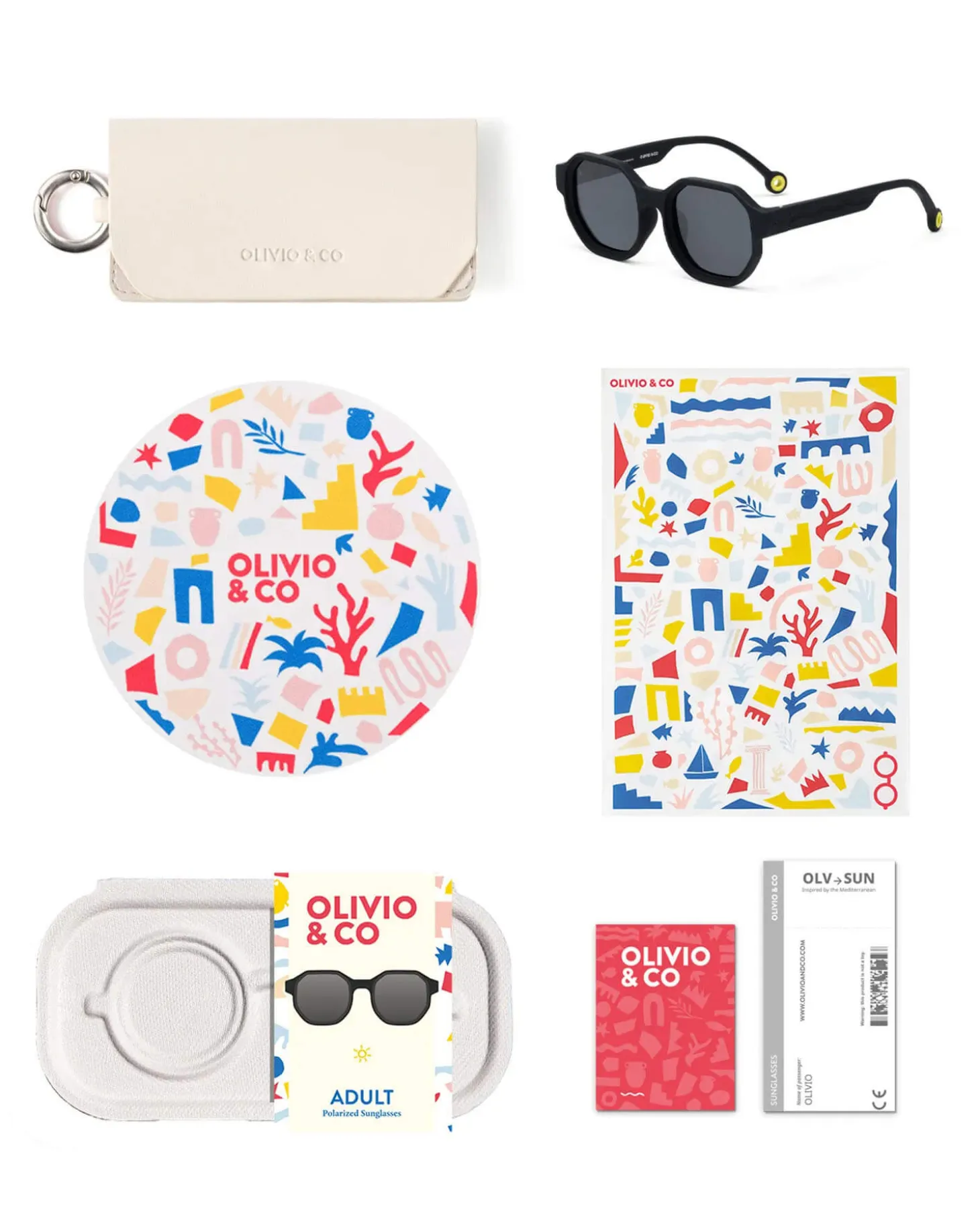 Okulary Creative D Squid Black Polarized 10+