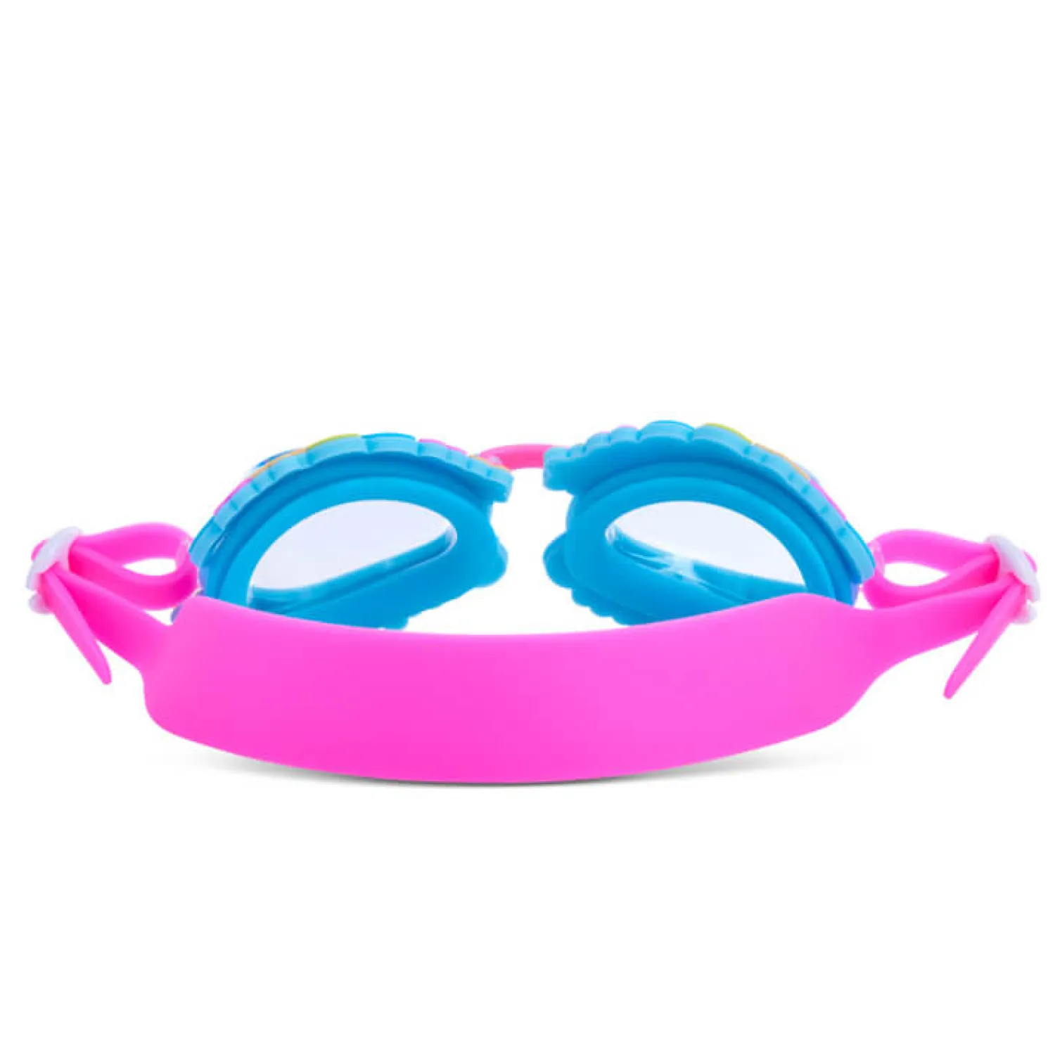 Do Kąpieli|Plażowe | Bling2o Okulary do pływania Aqua2ude - Fala uśmiechu turkus 3+