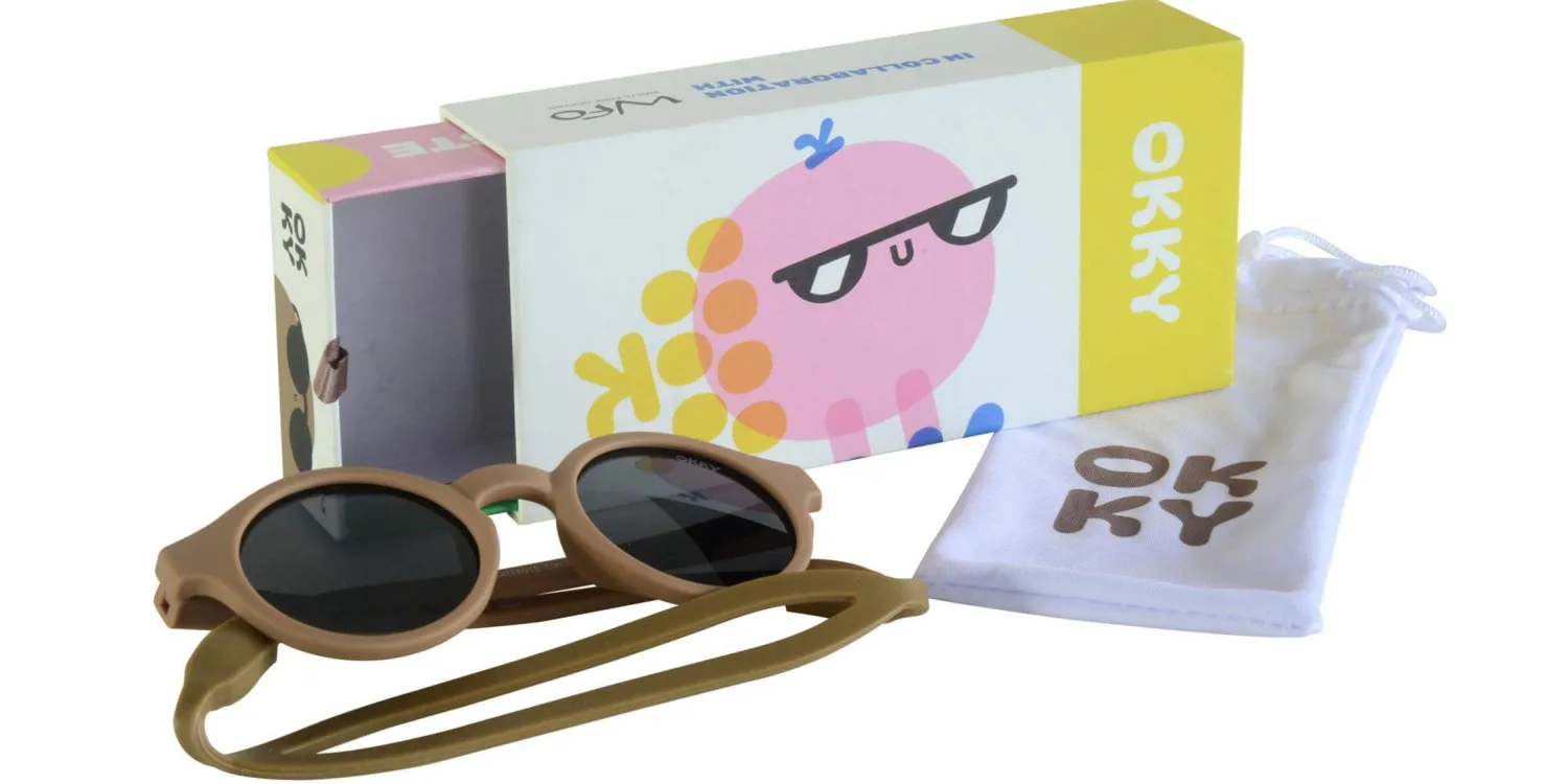 Okulary Przeciwsłoneczne|Okulary Przeciwsłoneczne | OKKY Okulary przeciwsłoneczne 1,5-3 lat - brown