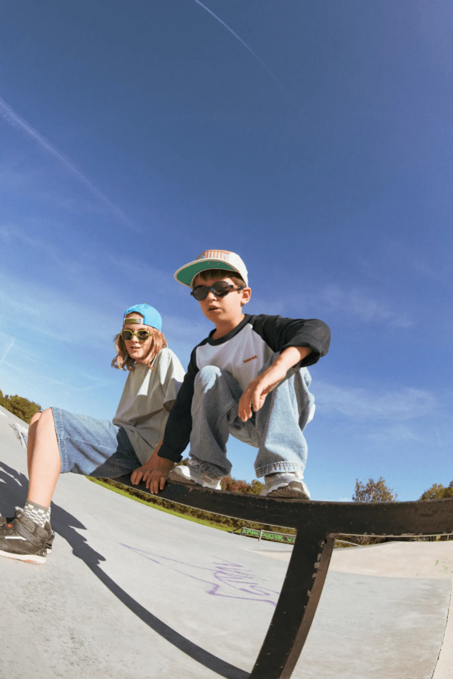Okulary przeciwsłoneczne Pop Navy Red