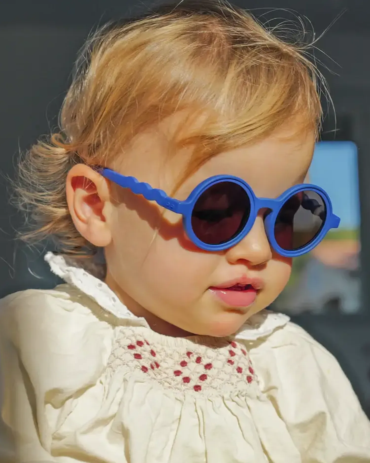 Okulary Przeciwsłoneczne|Okulary Przeciwsłoneczne | Olivio & Co Okulary Round Midnight Berry Polarized 0-1