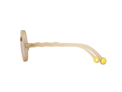 Okulary Round Sand Beige Polarized 5-10