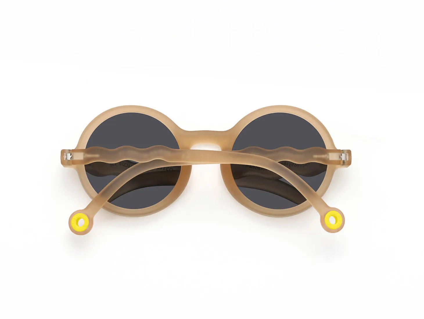 Okulary Round Sand Beige Polarized 5-10