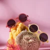 Okulary Round Sun Coral Polarized 5-10