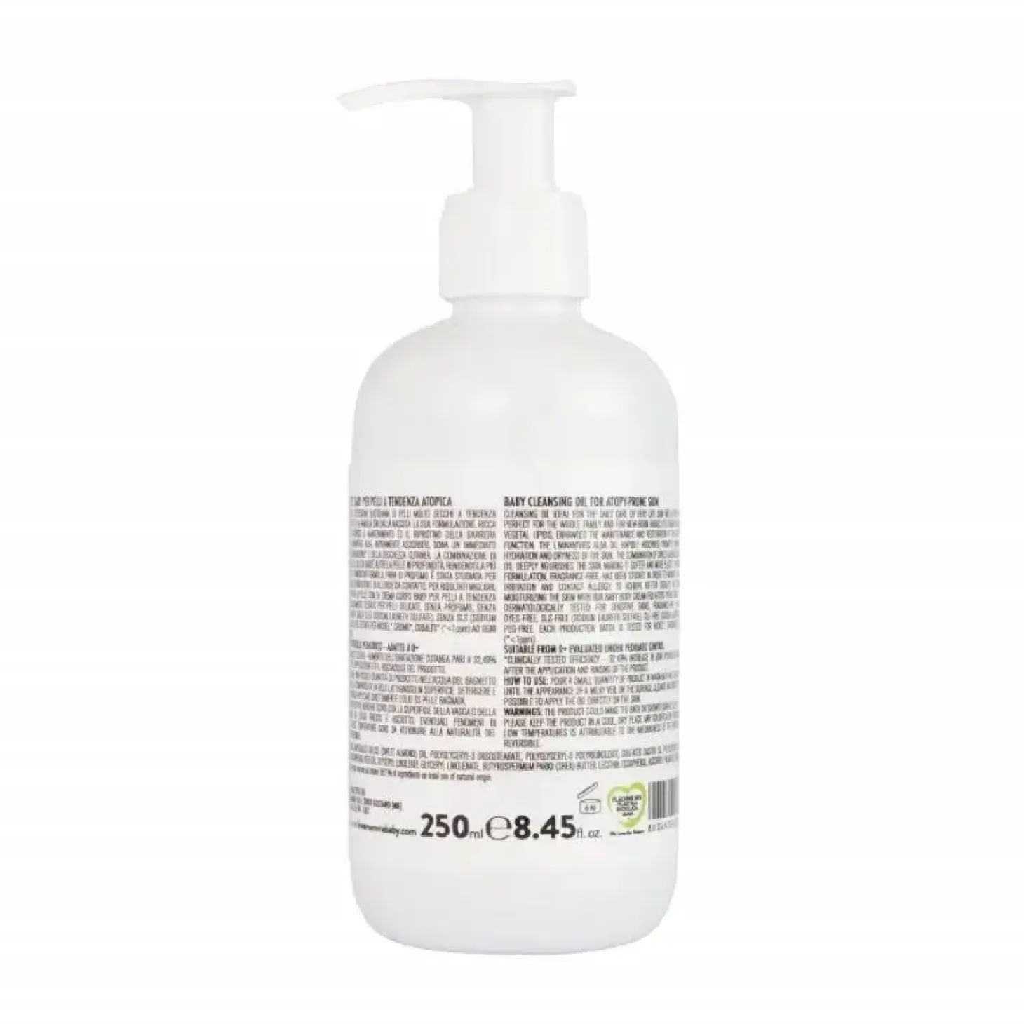 Olejek oczyszczający dla niemowląt do skóry skłonnej do atopii, 250ml