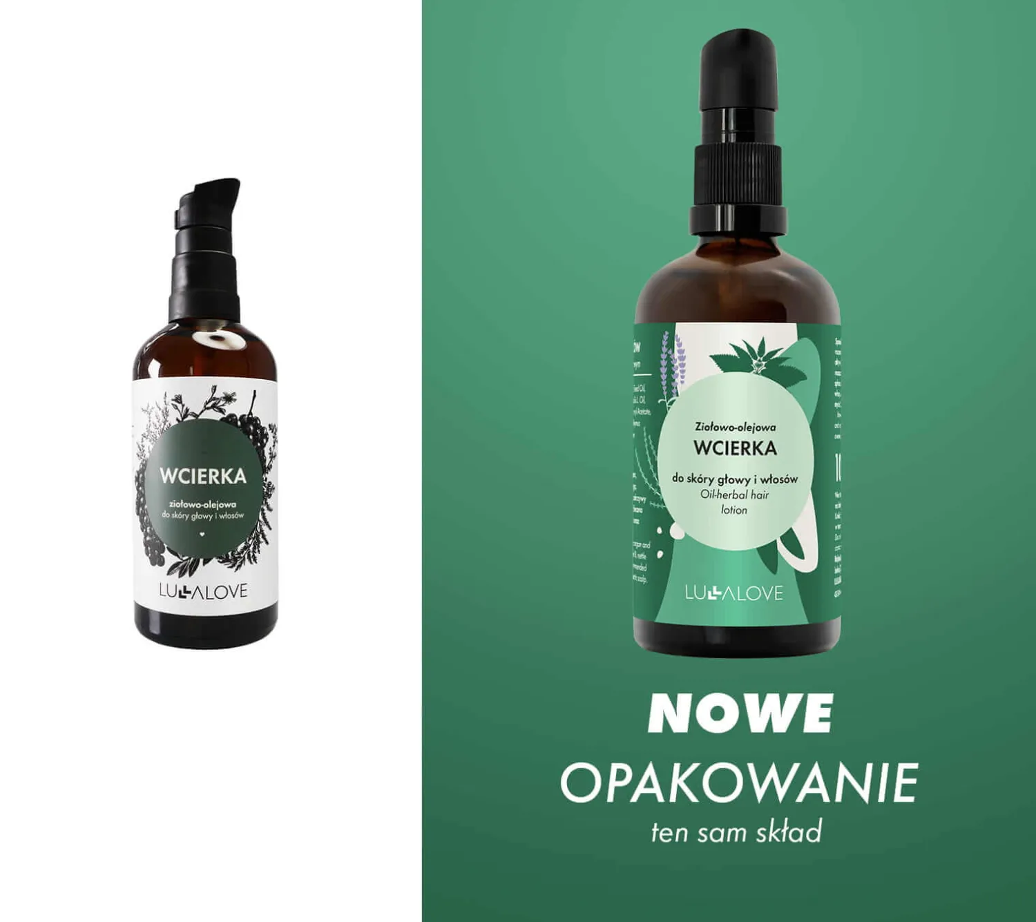 Naturalne Kosmetyki Dla Mam | Lullalove Olejowo-ziołowa wcierka do włosów, 100 ml
