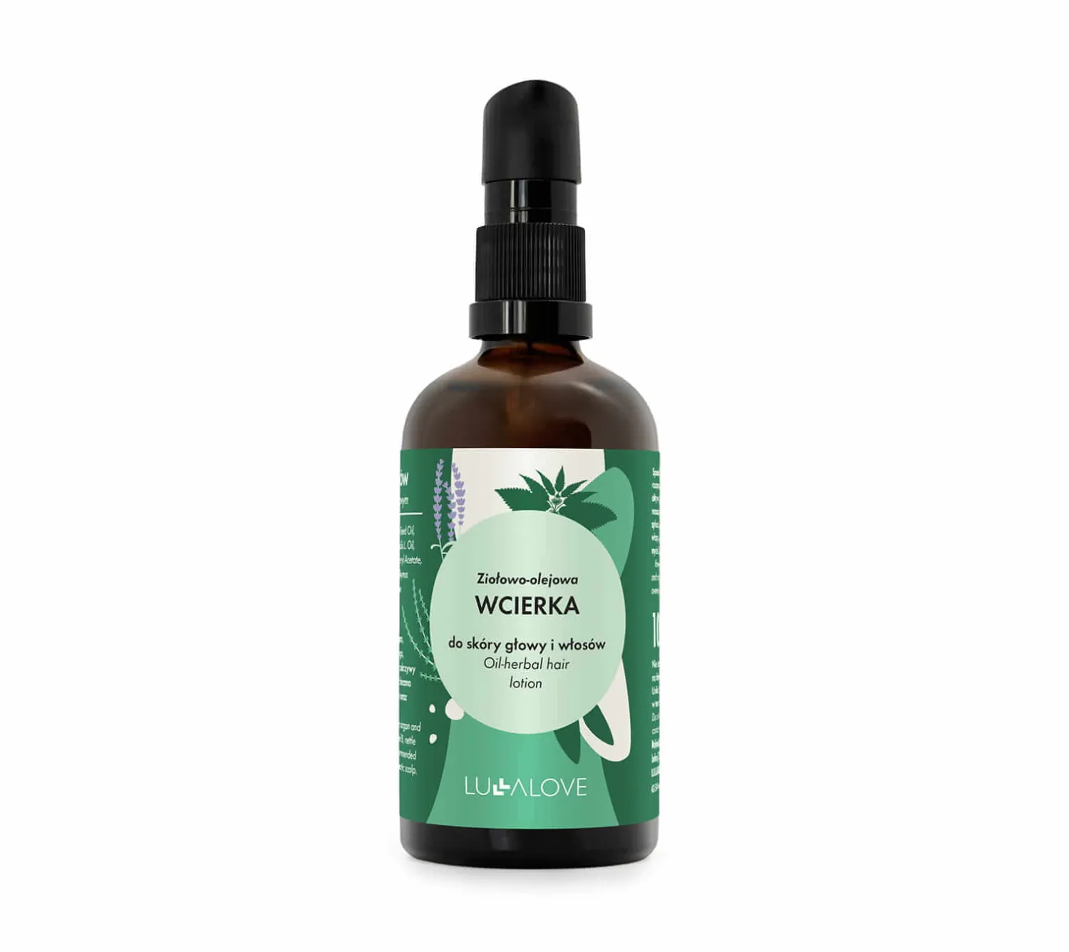 Naturalne Kosmetyki Dla Mam | Lullalove Olejowo-ziołowa wcierka do włosów, 100 ml