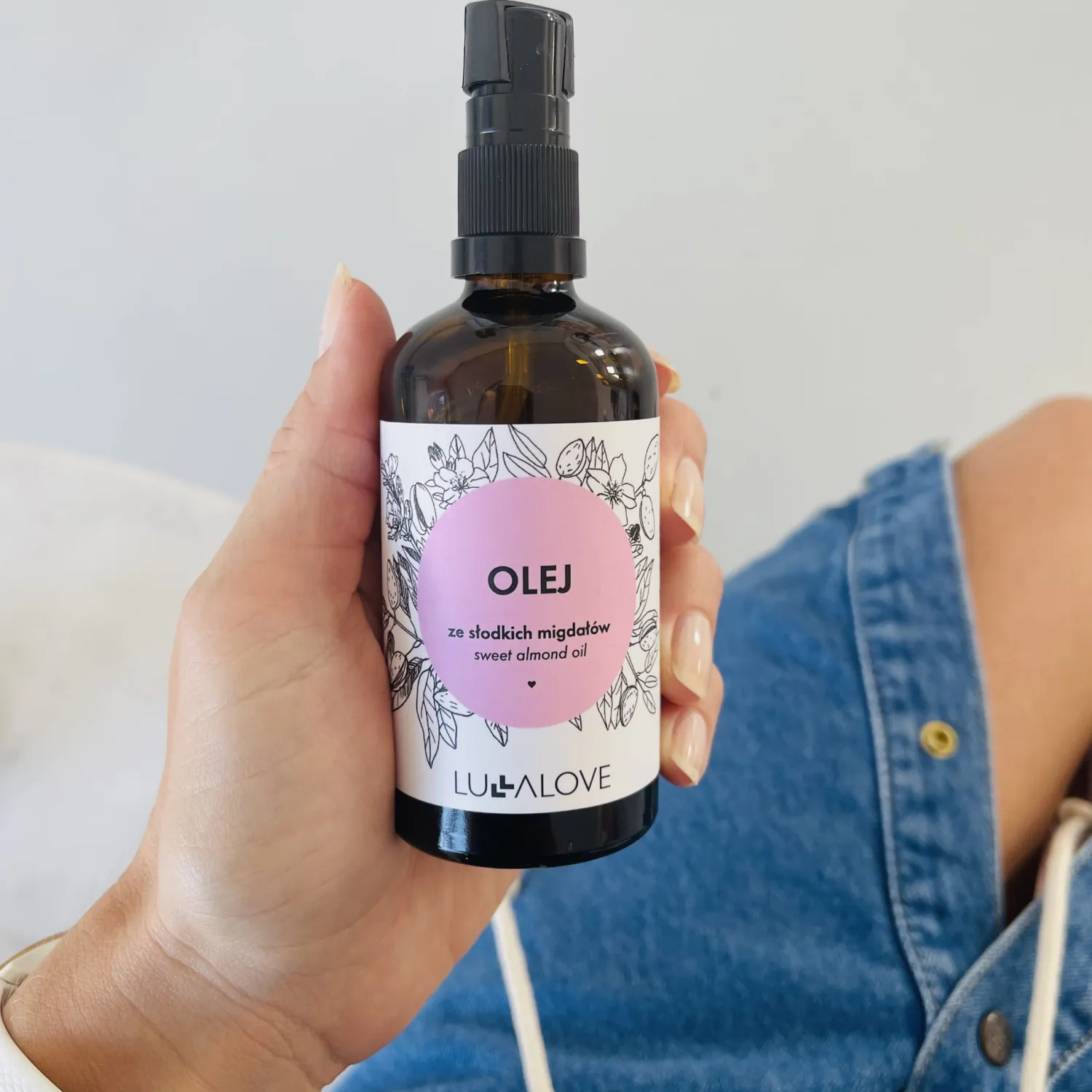 Naturalne Kosmetyki Dla Mam|Naturalne Kosmetyki | Lullalove Olej ze słodkich migdałów, 100 ml
