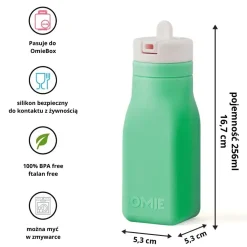 Lunchboxy|Bidony I Butelki | OMIE BOTTLE, bidon dla dzieci, Green