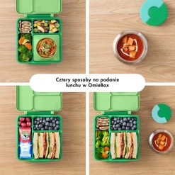 Lunchboxy|Przechowywanie Jedzenia | OMIE BOX lunch box z termosem, Apple Green