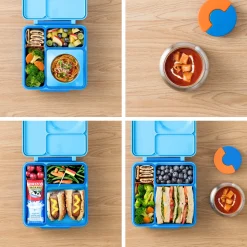 Lunchboxy|Przechowywanie Jedzenia | OMIE BOX lunch box z termosem, Blue Sky
