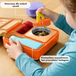 Lunchboxy|Przechowywanie Jedzenia | OMIE BOX lunch box z termosem, Poppy Orange