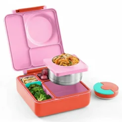 Lunchboxy|Przechowywanie Jedzenia | OMIE BOX lunch box z termosem, Pink Berry