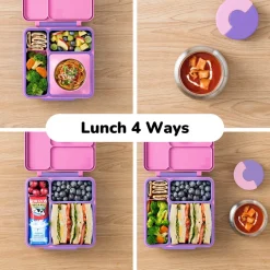 Lunchboxy|Przechowywanie Jedzenia | OMIE BOX lunch box z termosem, Unicorn Pink