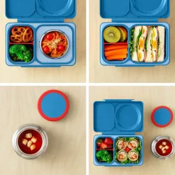 OMIEBOX UP lunch box z termosem, Cosmic Blue